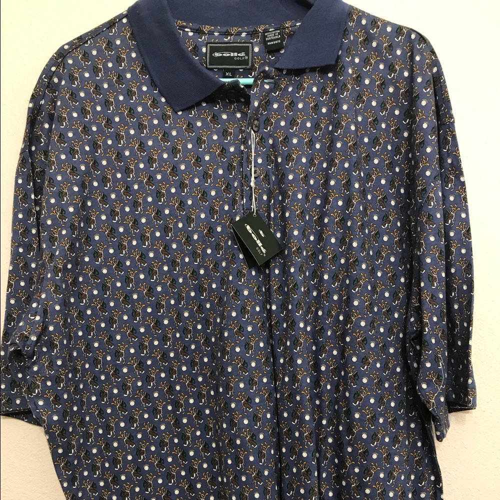 Bolle XL Golf Polo. 100% Cotton. New With Tags